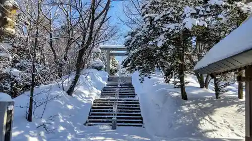 東神楽神社の鳥居