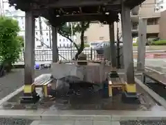 白旗神社の手水