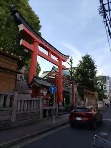 京濱伏見稲荷神社の鳥居