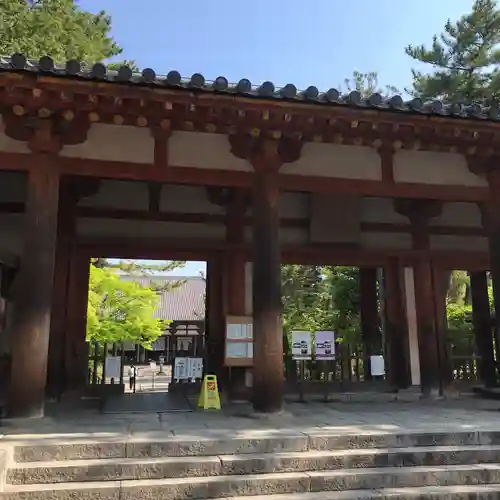 唐招提寺の山門・神門