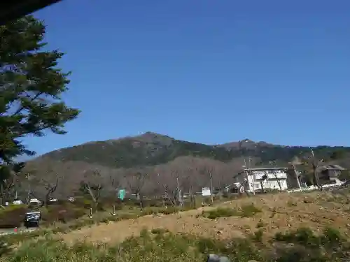 筑波山大御堂の景色