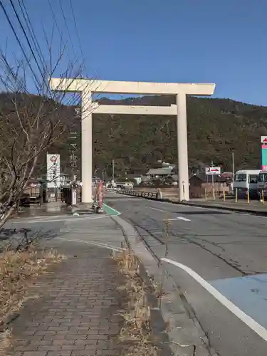 多度大社の鳥居