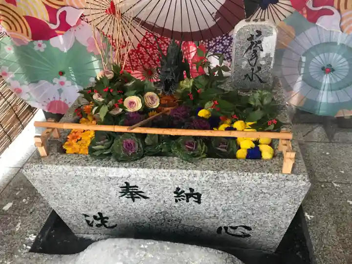 札幌諏訪神社の手水舎