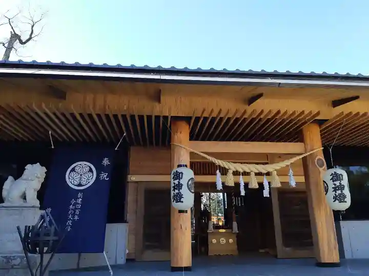 前橋東照宮の本殿・本堂
