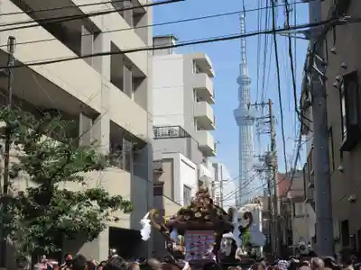 浅草神社のお祭り