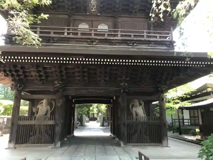 高安寺の山門・神門