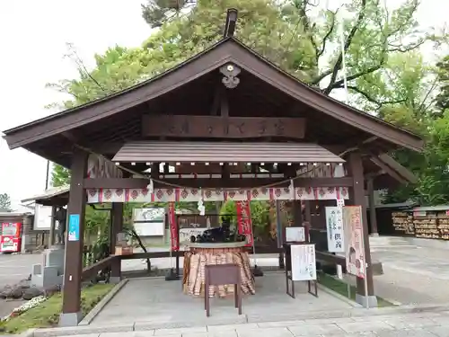 玉村八幡宮の手水