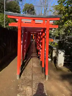 乙女稲荷神社の鳥居