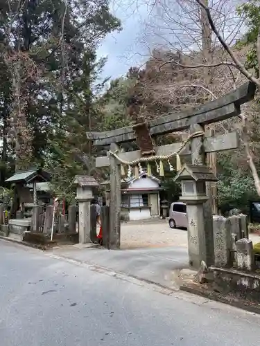 磐船神社の鳥居