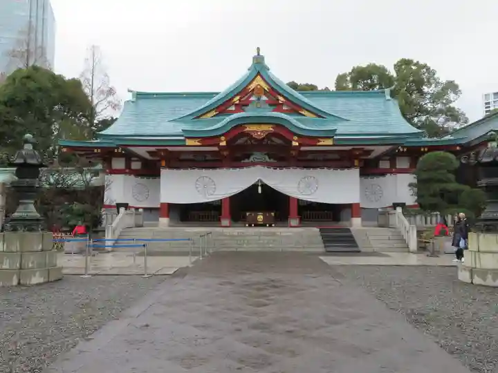 日枝神社の本殿・本堂