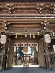 伊佐須美神社の山門