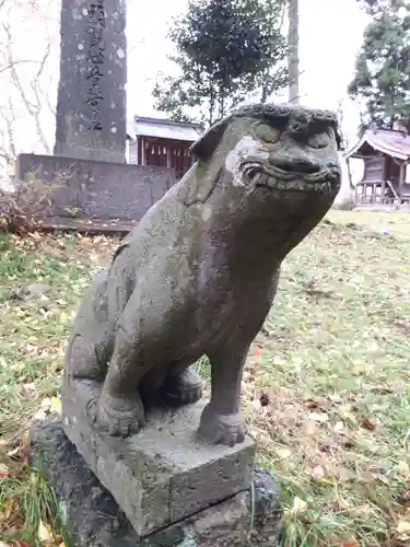 白髭神社の狛犬