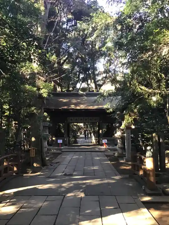 駒木諏訪神社の山門・神門