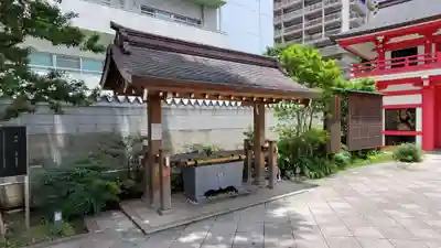 成子天神社の手水舎