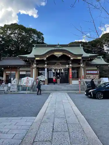 到津八幡神社の本殿