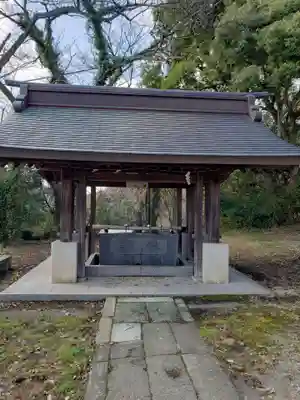 藤島神社(贈正一位新田義貞公之大宮)の手水舎
