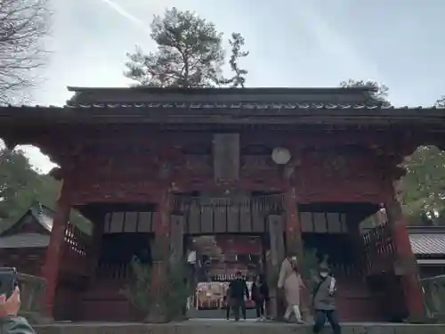 北口本宮冨士浅間神社の山門・神門