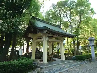 島田神社の手水舎