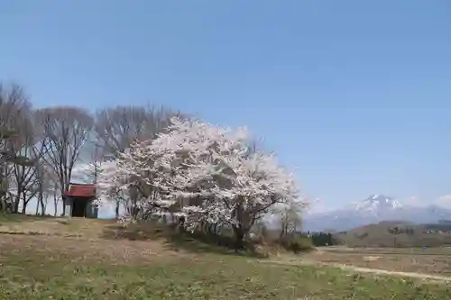 笹山原神社の景色