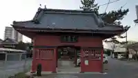 青梅神社の山門・神門