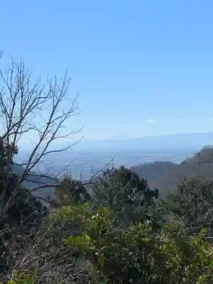 唐澤山神社の周辺