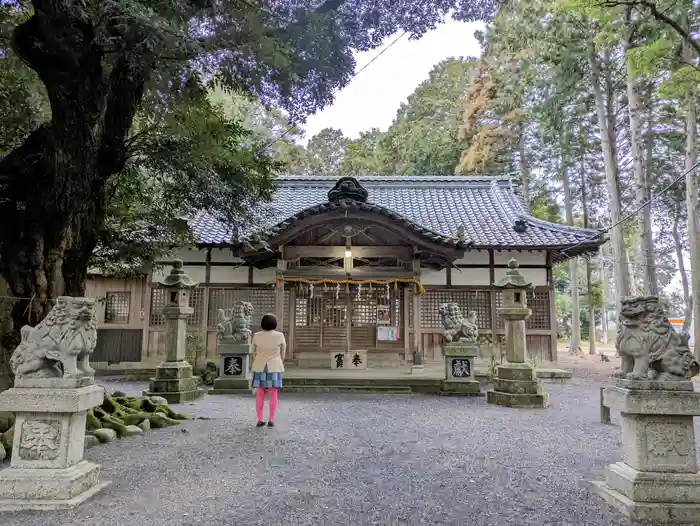 阿自賀神社の本殿