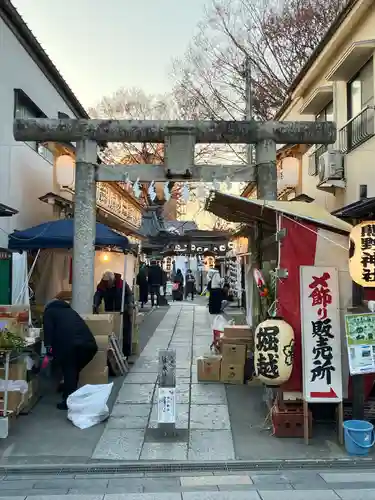 川越熊野神社の鳥居