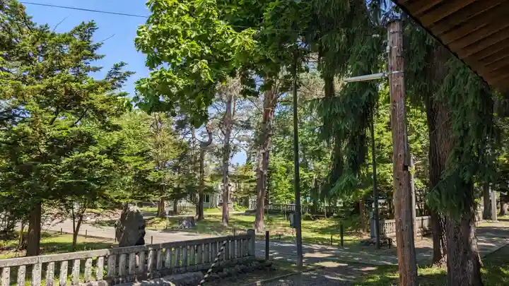東川神社の景色