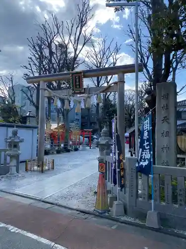 蛇窪神社の鳥居