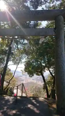 唐澤山神社の鳥居