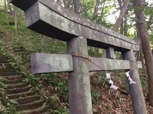 那須温泉神社の鳥居