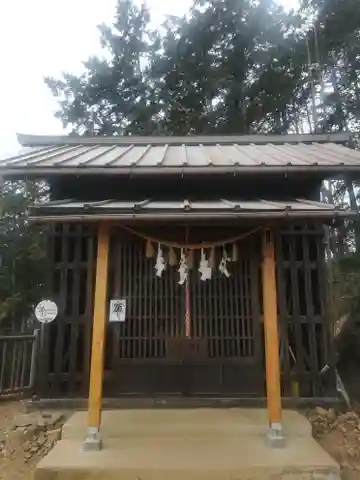 御嶽八幡神社の本殿・本堂