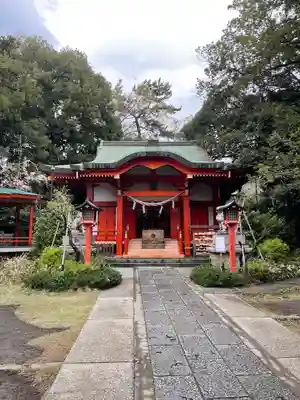 自由が丘熊野神社の本殿・本堂