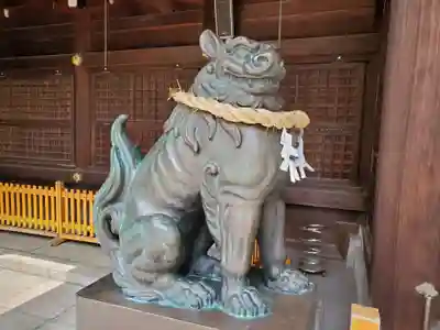 兵庫縣姫路護國神社の狛犬