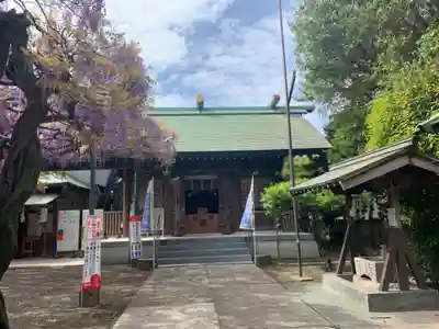 國領神社の本殿・本堂