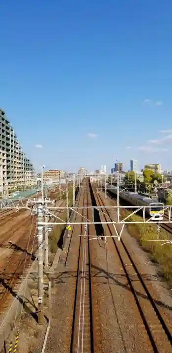 於玉稲荷神社の周辺