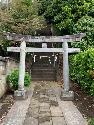 若雷神社の鳥居