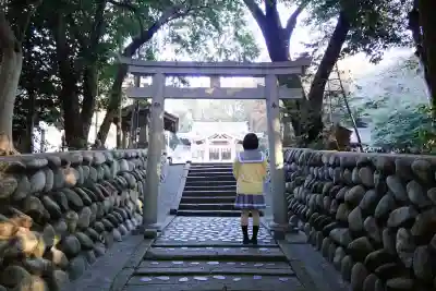 熊野神社(吉川熊野神社)の鳥居