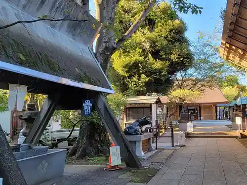 新井天神北野神社の手水舎
