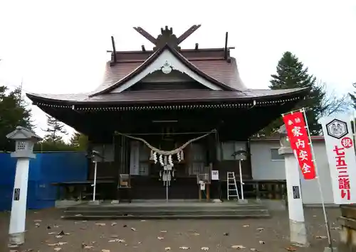 上湧別神社の本殿