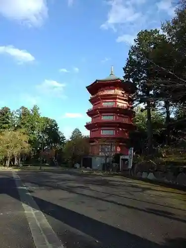 金乗院放光寺の塔