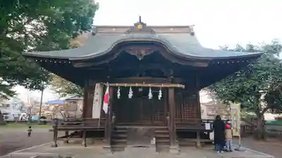 下石原八幡神社の本殿・本堂