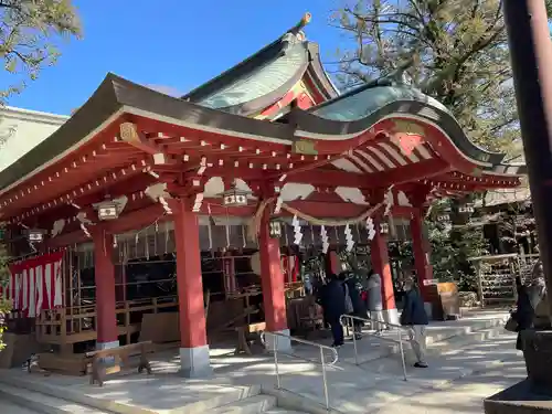 越ヶ谷久伊豆神社の本殿