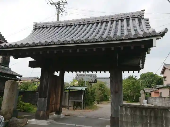 光明寺の山門・神門