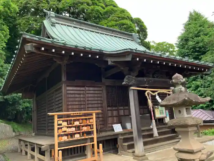 野津田神社の本殿