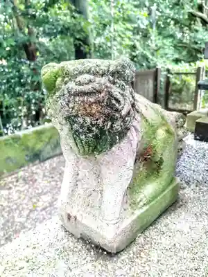 石立八幡宮の狛犬