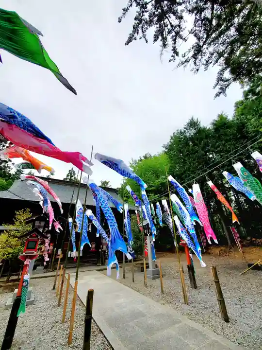 滑川神社 - 仕事と子どもの守り神(福島県)