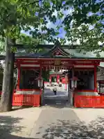 馬橋稲荷神社の山門・神門