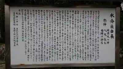水分神社の歴史