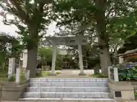 諏訪神社の鳥居
